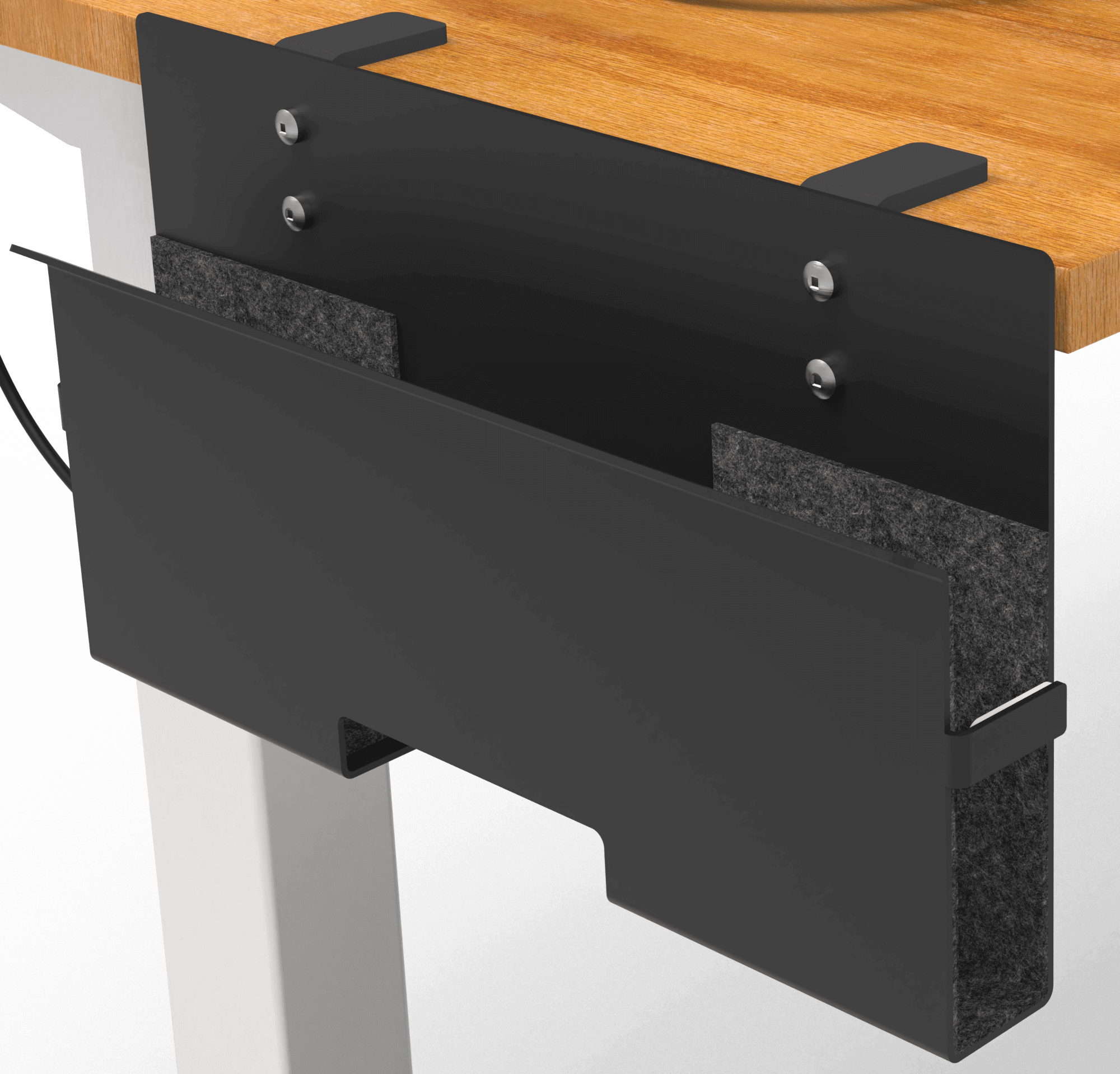 Side-Mount Laptop Desk Stand fits: Dell / Acer / ASUS /MacBook/Surface ...