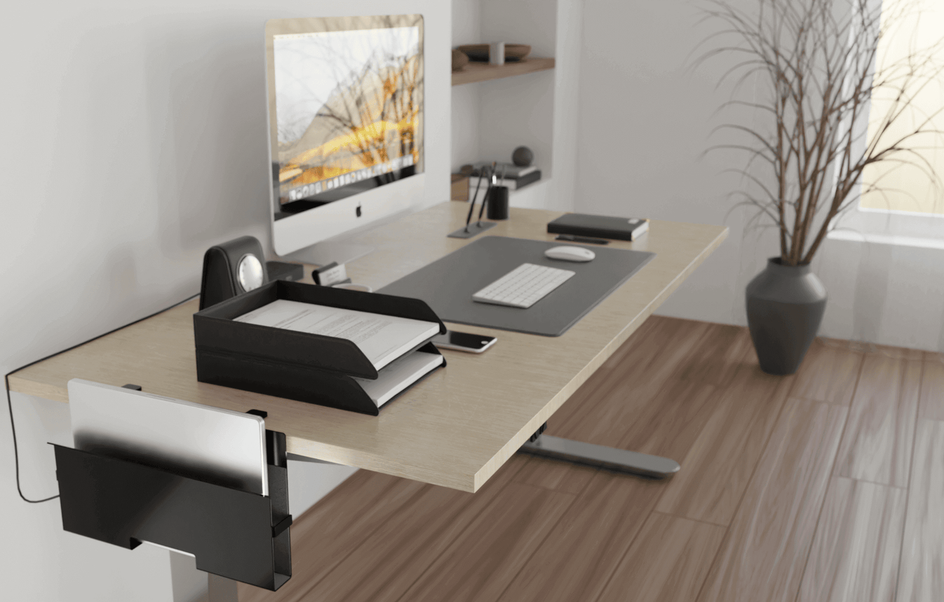 Side-Mount Laptop Desk Stand fits: Dell / Acer / ASUS /MacBook/Surface ...